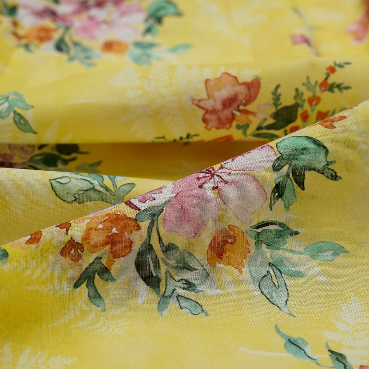 SUMMER BLOOM YELLOW - 1 PC UNSTITCHED